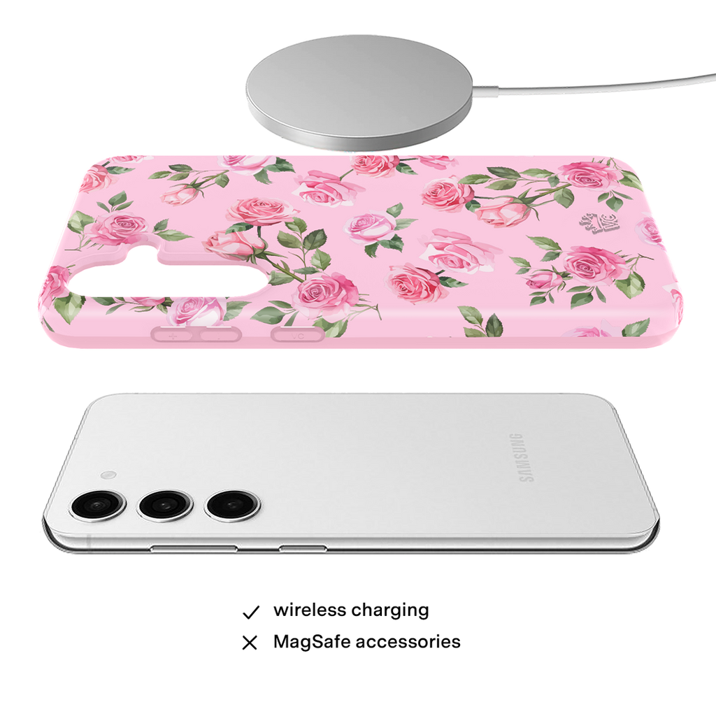 Baby Pink Roses Samsung Case