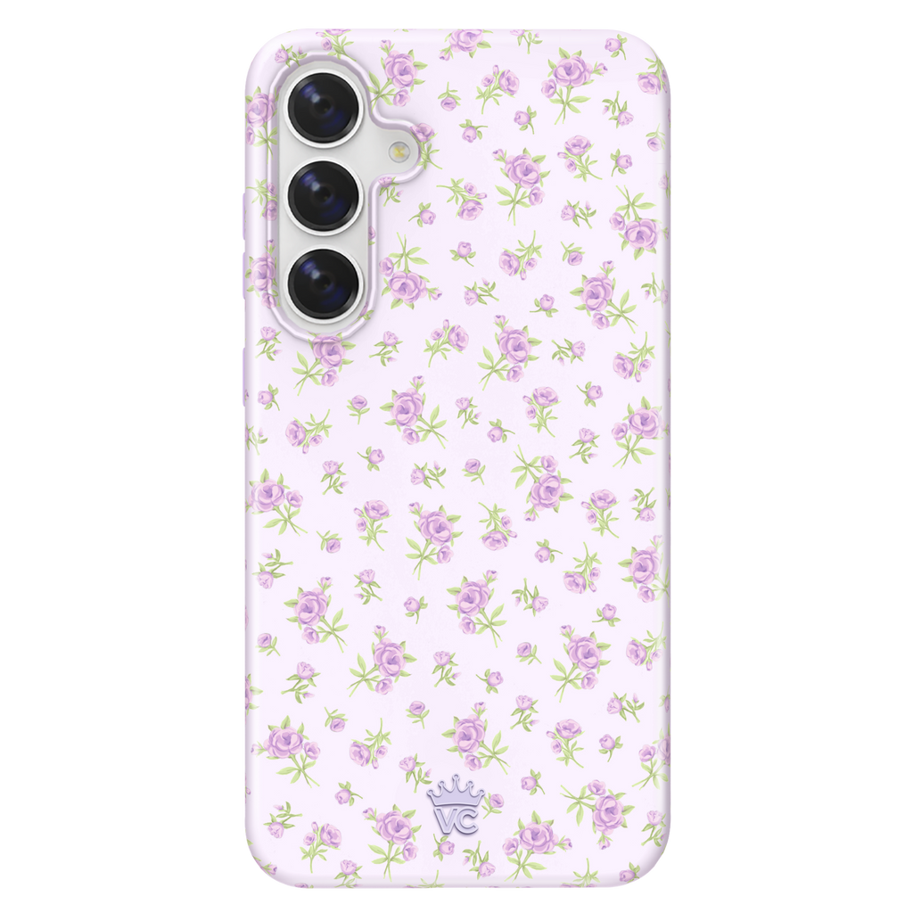 Dainty Lilac Floral Samsung Case