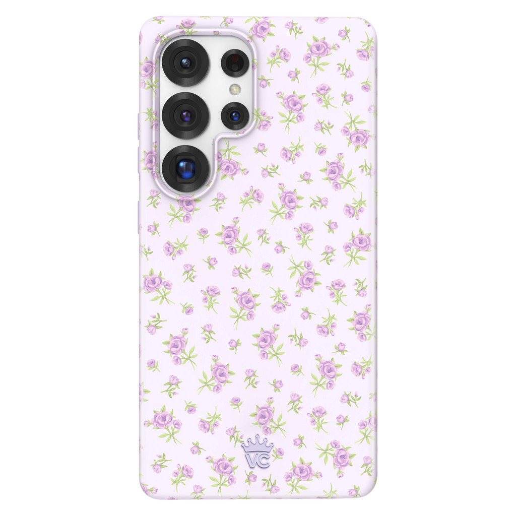 Dainty Lilac Floral Samsung Case