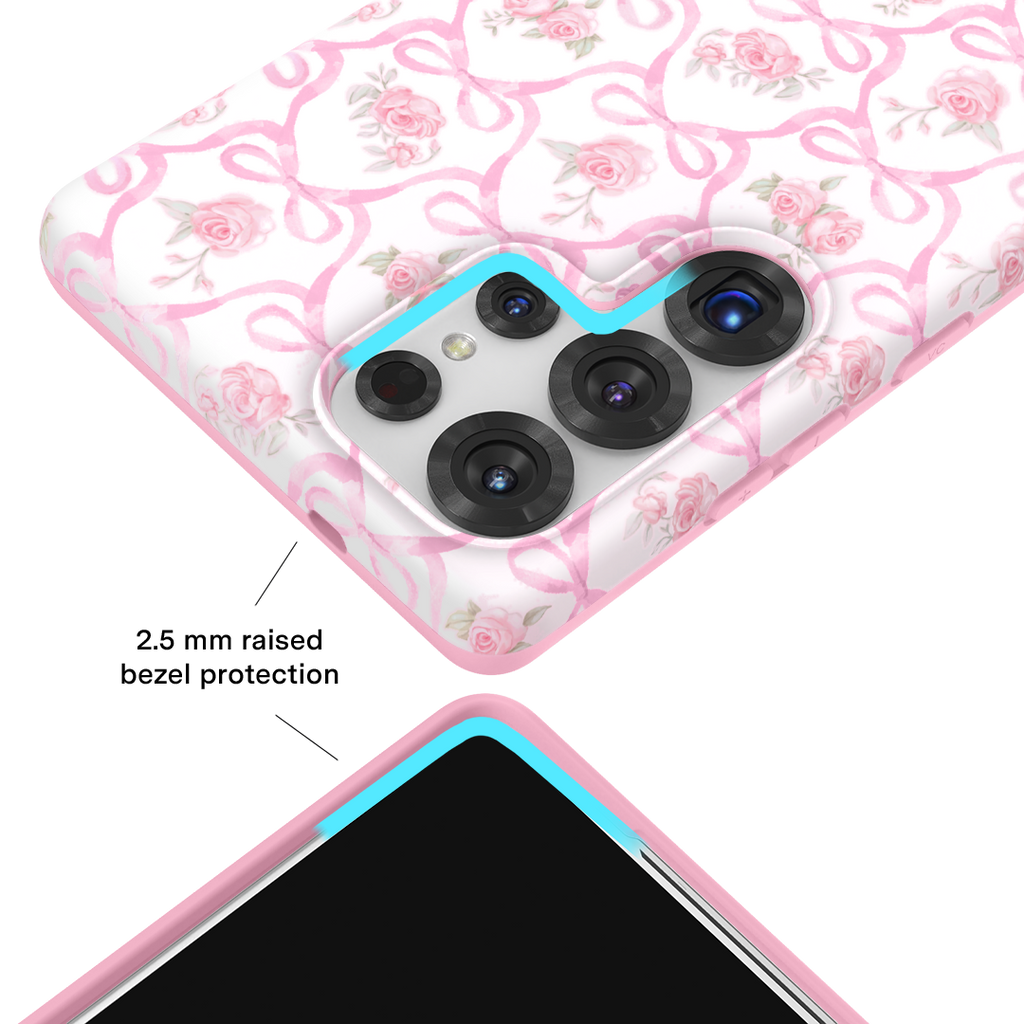 Lovely Pink Bows Samsung Case