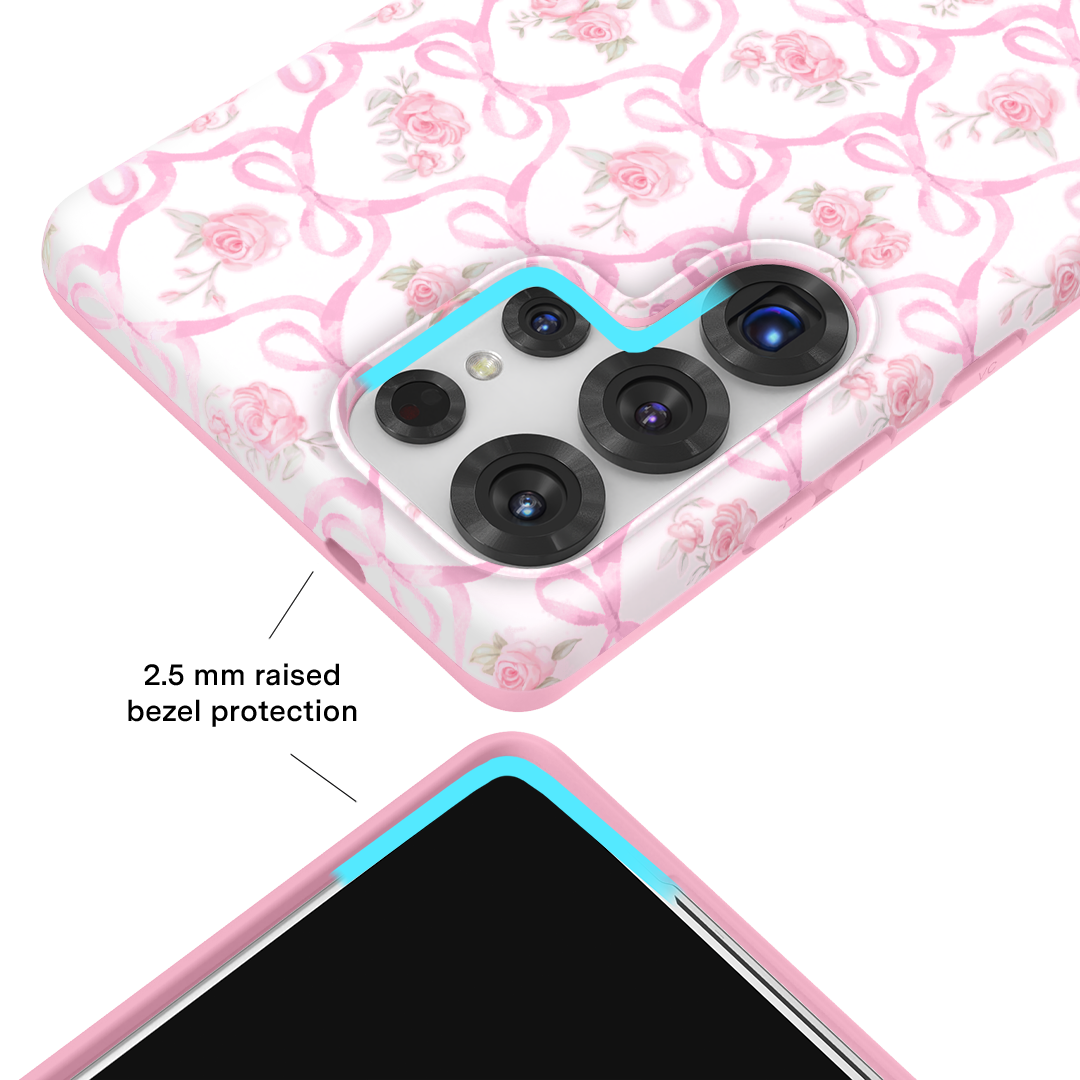 Lovely Pink Bows Samsung Case