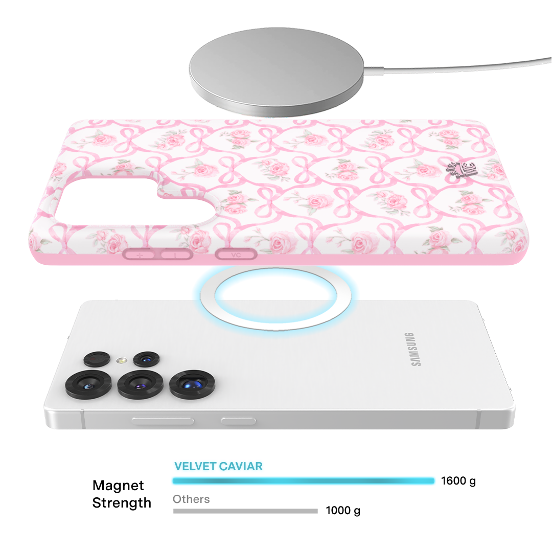 Lovely Pink Bows Samsung Case