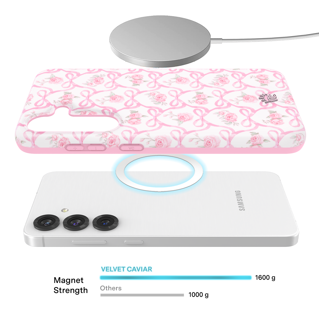 Lovely Pink Bows Samsung Case