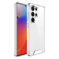 SMARTPORT Handyhülle für Galaxy S25 Ultra – stoßfest, transparentes Premium-Design
