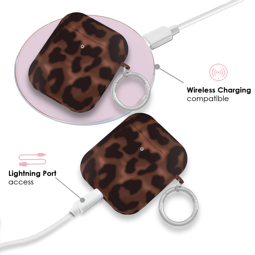 It Girl Leopard AirPod Case
