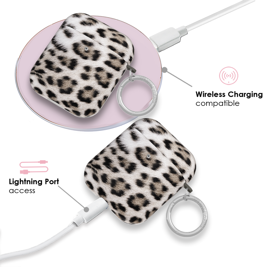 Arctic Leopard AirPod Case
